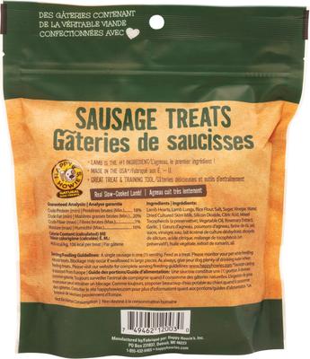 Show full view: Happy Howie's Baker's Dozen 4-in Lamb Sausage Dog Treats, 13 count pouch slide 3 of 11