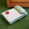Show in main carousel: NonoPets Indoor Soft Washable Comfortable Pad Dog & Cat Bed Mat with Removable Pillow, Blue/White/Green, Medium slide 4 of 5