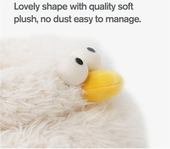 NonoPets Indoor Comfortable Plush Chicken House Small Dog & Cat Bed with Removable Cushion, White, Medium slide 2 of 5