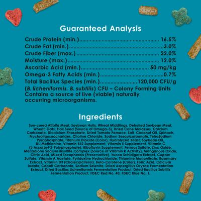 Show full view: Kaytee Forti-Diet Pro Health Nourish+Protect Juvenile Rabbit Food, 3-lb bag slide 9 of 10