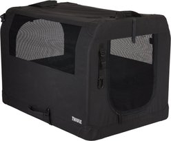 Thule Collapsible Soft-Sided Dog Crate, Black slide 2 of 4