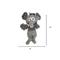 Show in main carousel: SteelDog USA Flat Polka Dot Pal Elephant Squeaky Plush Dog Toy slide 3 of 6