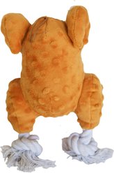 SteelDog USA Ropers Turkey Squeaky Plush Dog Toy