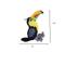 Show in main carousel: SteelDog USA Ruffian Bird Toucan Squeaky Plush Dog Toy slide 3 of 6