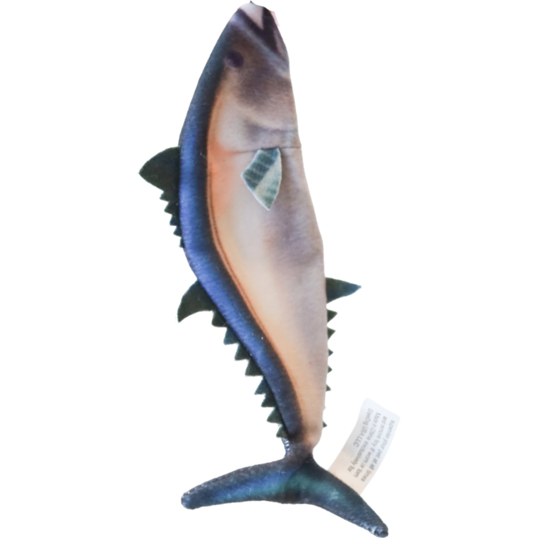 SteelDog USA Tuna Plush Cat Toy with Catnip Pouch