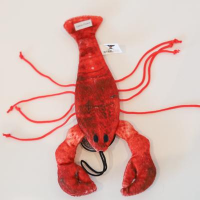 Show full view: SteelDog USA Lobster Plush Cat Toy with Catnip Pouch slide 2 of 3