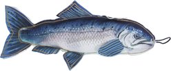 SteelDog USA Denim Chinook Crinkle Plush Dog Toy