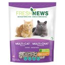 Fresh News Non-Clumping Scented Paper Cat Litter, 25-lb bag