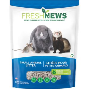 Fresh News Recycled Paper Small Animal Litter, 20-L