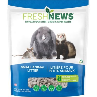 Fresh News Fresh News Recycled Paper Small Animal Litter, 10-L