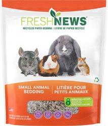 Fresh News Recycled Paper Small Animal Bedding, 40-L