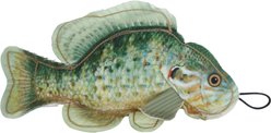 SteelDog USA Denim Sunfish Crinkle Plush Dog Toy