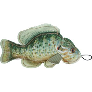 SteelDog USA Denim Sunfish Crinkle Plush Dog Toy