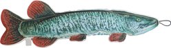 SteelDog USA Denim Muskie Crinkle Plush Dog Toy
