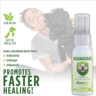 Show full view: ADORE Pet Wound Care Holistic Healing Oil for Dogs & Cats, 1-fl oz bottle slide 6 of 8