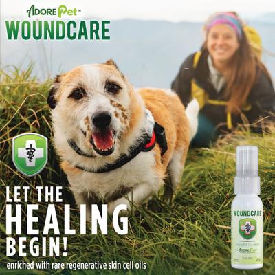 Show full view: ADORE Pet Wound Care Holistic Healing Oil for Dogs & Cats, 1-fl oz bottle slide 4 of 8