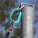 Safe-T-Ties Horse Safety Ties, 6 count, Turquoise