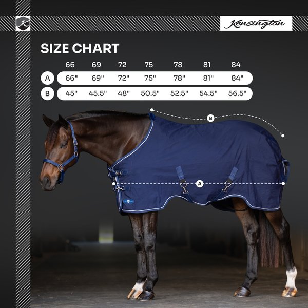 Kensington Protective Products Poly Cotton Stable Sheet Horse Sheet