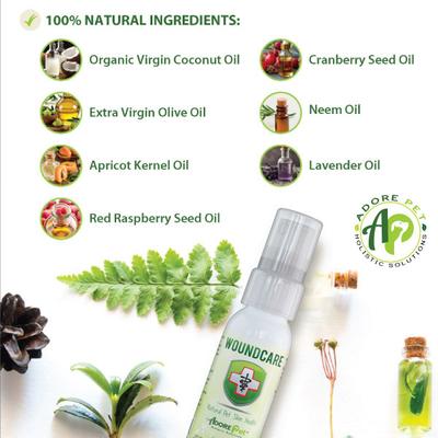 Show full view: ADORE Pet Wound Care Holistic Healing Oil for Dogs & Cats, 1-fl oz bottle slide 7 of 8