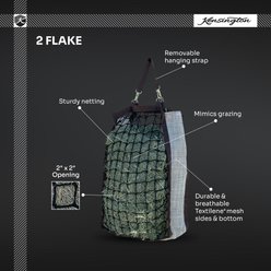 Kensington Protective Products 2 Flake Slow Feed Horse Hay Bag, Lavender Mint slide 2 of 4