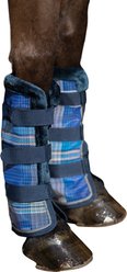 Kensington Protective Products Protective Horse Fly Boots, Kentucky Blue, Oversize, 2 count