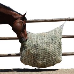 Kensington Protective Products Freedom Feeder 8 Flake Slow Feeding Extended Horse Day Net, White, 1-in