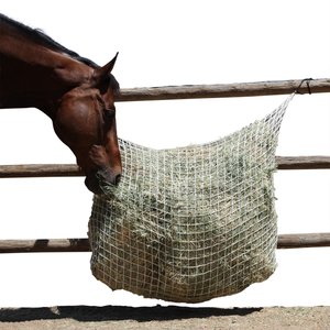 Kensington Protective Products Freedom Feeder 8 Flake Slow Feeding Extended Horse Day Net, White, 1.5-in