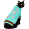 Show in main carousel: Frisco Christmas Peppermint Dog & Cat Sweater, Mint, Medium slide 2 of 11