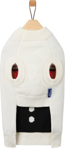 Show full view: Frisco Holiday Snowman Dog & Cat Sweater, Cream, XX-Large slide 4 of 9