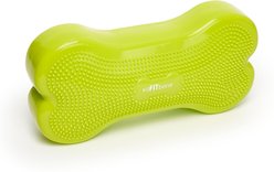 FitPAWS K9FITbone Dog Training Regular Balancing Bone, Green
