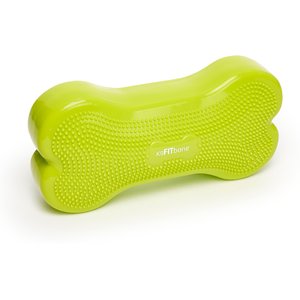 FitPAWS K9FITbone Dog Training Regular Balancing Bone, Green