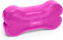 FitPAWS K9FITbone Dog Training Regular Balancing Bone, Razzleberry