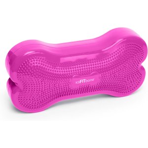 FITPAWS K9FITbone Dog Training Regular Balancing Bone, Razzleberry