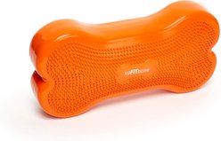 FitPAWS K9FITbone Dog Training Regular Balancing Bone, Orange