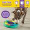 Show in main carousel: Brightkins Color Wheel Treat Dispensing Dog Toy with Lick Mat, Multi Color, 10.3 x 10.3 x 2-in slide 5 of 10