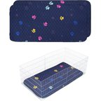 LuftPets Washable Rabbit & Guinea Pig Cage Liner Bedding, 24 x 47-in
