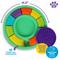 Show in main carousel: Brightkins Color Wheel Treat Dispensing Dog Toy with Lick Mat, Multi Color, 10.3 x 10.3 x 2-in slide 3 of 10