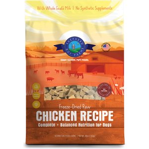 Shepherd Boy Farms Chicken Recipe Freeze-Dried Dog Food, 48-oz bag