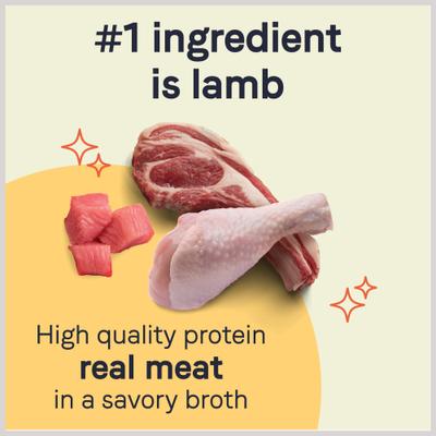 Show full view: CANIDAE PURE Limited Ingredient Lamb, Turkey & Chicken Recipe + Chicken & Rice Formula Canned Dog Food slide 9 of 9