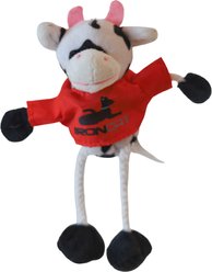 SteelDog USA Pasture Pal Cow Plush Cat Toy with Catnip Pouch