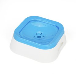 Supet Floating Dog & Cat Water Bowl, Blue