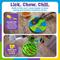 Show in main carousel: Brightkins Circle 2-in-1 Slow Feeder & Lick Mat Treat Dispensing Dog Toy, Multi Color, 8.64 x 8.64 x 1.77-in slide 6 of 10