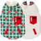 Show in main carousel: Lucy & Co. Happy Howlidays Teddy Reversible Dog Vest, Medium slide 1 of 5