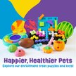 Show in main carousel: Brightkins Pumpkin Tough & Tumble Treat Dispensing Dog Toy, Multi Color, 7.2 x 5.24 x 3.7-in slide 7 of 9