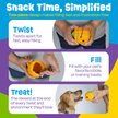 Show in main carousel: Brightkins Pumpkin Tough & Tumble Treat Dispensing Dog Toy, Multi Color, 7.2 x 5.24 x 3.7-in slide 4 of 9