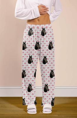 Show full view: ISlide Personalized Cowgirl Pet Pajama Bottoms, Great White, Large slide 2 of 2