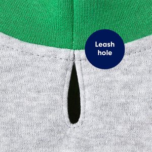 Frisco Flip Sequin Naughty/Nice List Dog & Cat Hoodie, Heather Gray, XX-Large