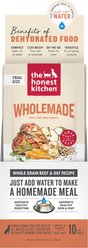 The Honest Kitchen Human Grade Wholemade Whole Grain Beef & Oat Dehydrated Dog Food, 1.5-oz box, 10 count