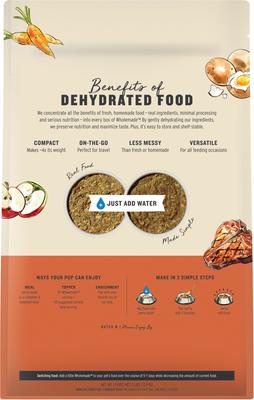 Show full view: The Honest Kitchen Human Grade Wholemade Whole Grain Beef & Oat Dehydrated Dog Food, 2-lb box slide 3 of 12
