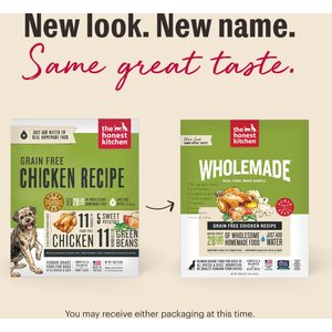 The Honest Kitchen Wholemade Grain-Free Chicken Dehydrated Dog Food, 10-lb box